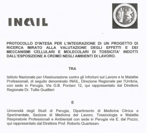 Ricerca rischio cromo